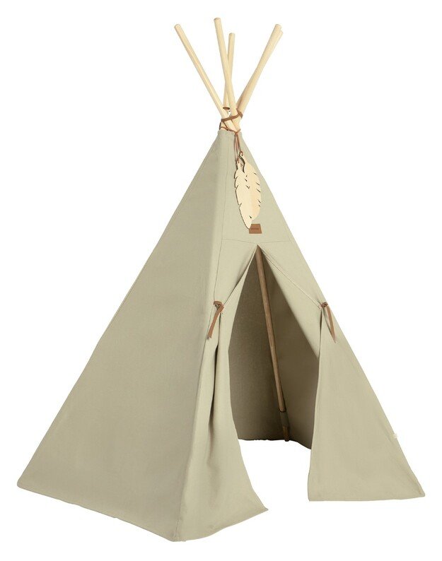 Nobodinoz palapinė (tipis) NEVADA TEEPEE LAUREL GREEN