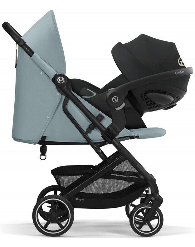 Cybex vežimėlis Beezy BLK Stormy Blue, meslvas