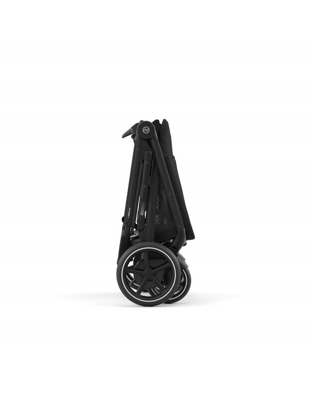 Cybex elektrinis vežimėlis eGazelle S BLK Moon Black, juodas