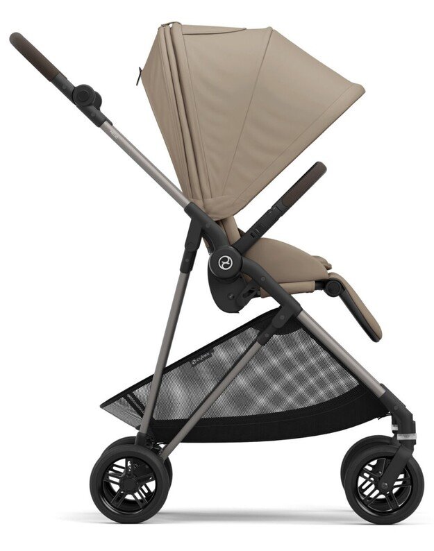 Vežimėlis Cybex Melio (2024) Almond Beige, smėlio spalvos