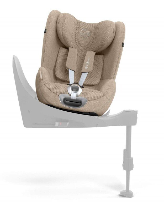 Cybex autokėdutė Sirona T i-Size Plus Cozy Beige, smėlio spalvos