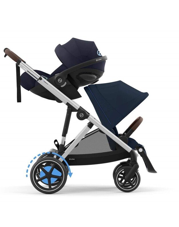 Cybex elektrinis vežimėlis eGazelle S SLV Ocean Blue, mėlynas