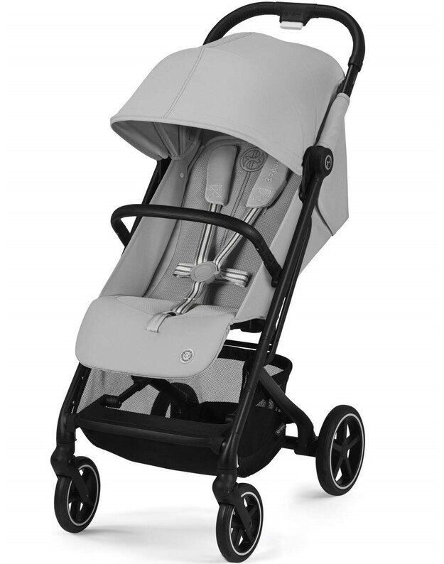 Cybex vežimėlis Beezy BLK Fog Grey, pilkas