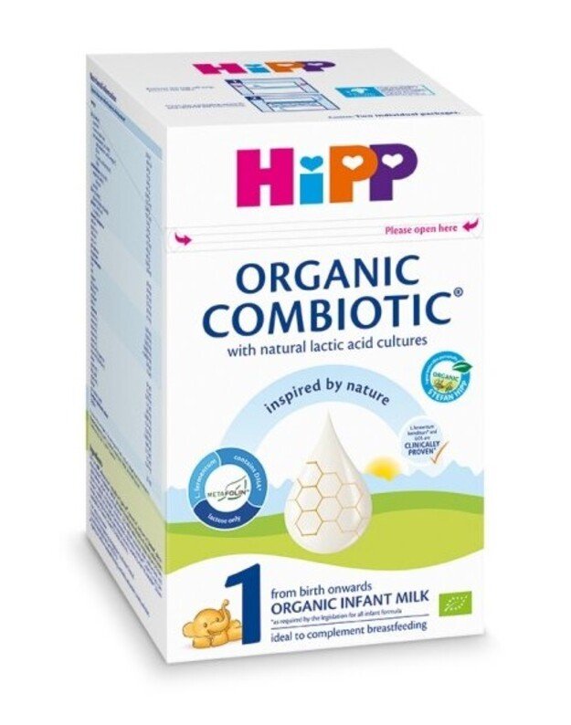 BIO HiPP 1 Combiotic pradinio maitinimo pieno mišinys kūdikiams nuo gimimo, 800 g