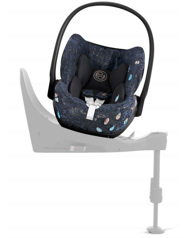 Cybex autokėdutė Cloud T i-Size 45-87cm, Jewels of Nature, mėlyna