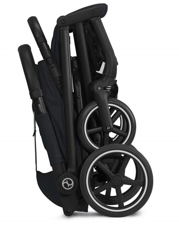 Cybex vežimėlis Beezy BLK Magic Black, juodas