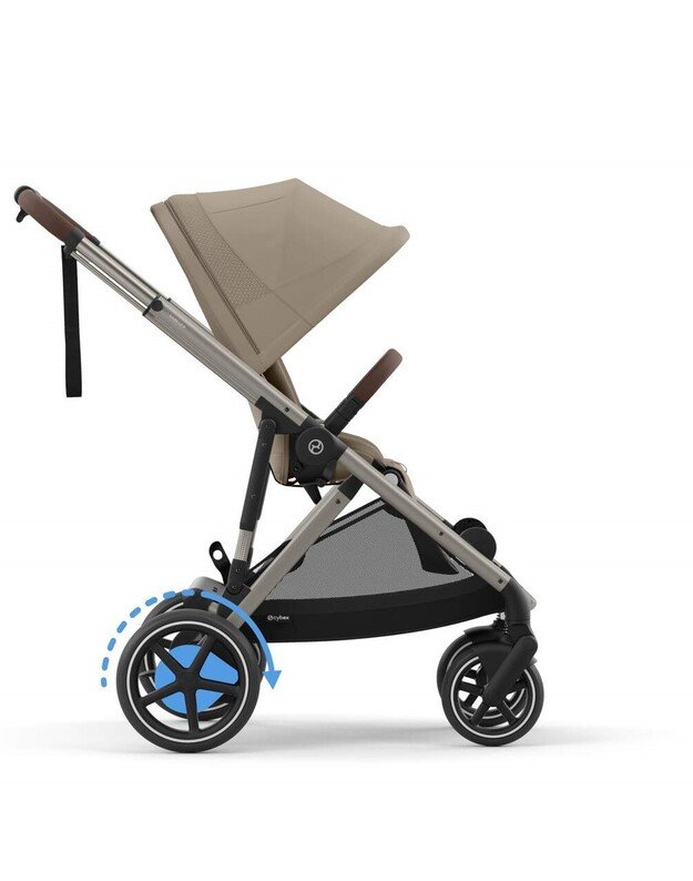 Cybex elektrinis vežimėlis eGazelle S TPE Almond Beige, smėlio spalvos