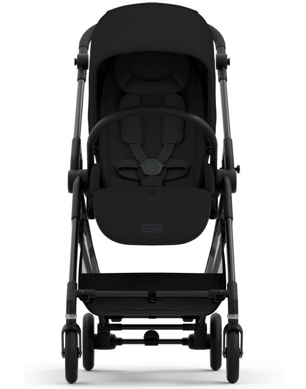 Vežimėlis Cybex Melio Carbon (2024) Magic Black, juodas