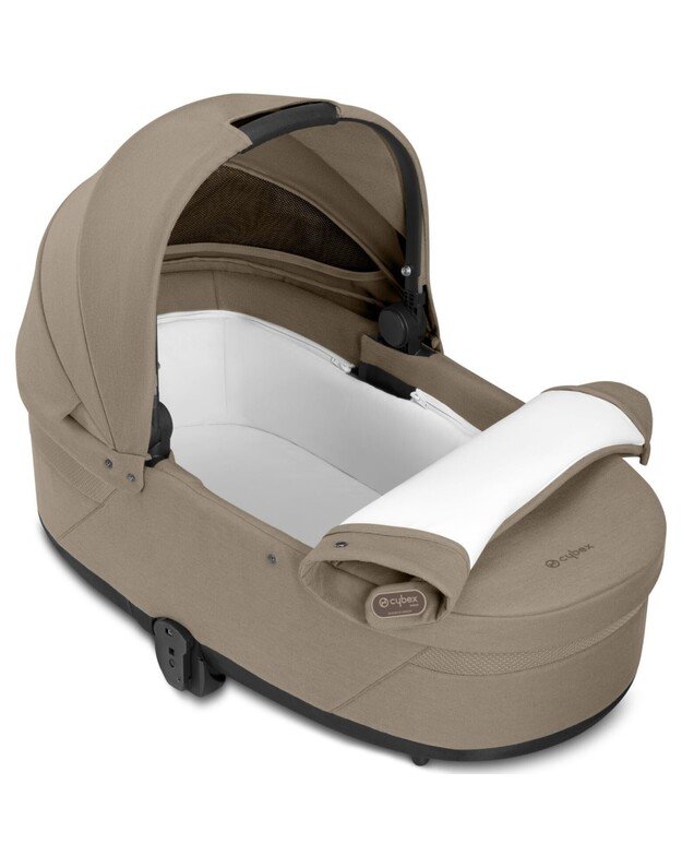 Vežimėlio lopšys Cybex Balios / Talos vežimėliams Carry Cot S Lux Almond Beige, smėlio spalvos