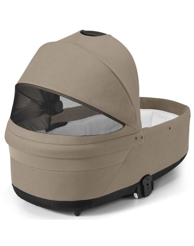 Vežimėlio lopšys Cybex Balios / Talos vežimėliams Carry Cot S Lux Almond Beige, smėlio spalvos