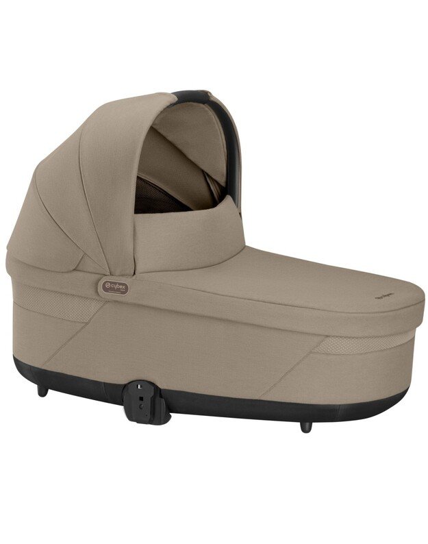 Vežimėlio lopšys Cybex Balios / Talos vežimėliams Carry Cot S Lux Almond Beige, smėlio spalvos