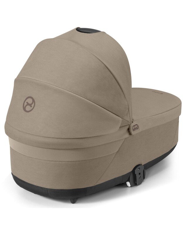 Vežimėlio lopšys Cybex Balios / Talos vežimėliams Carry Cot S Lux Almond Beige, smėlio spalvos