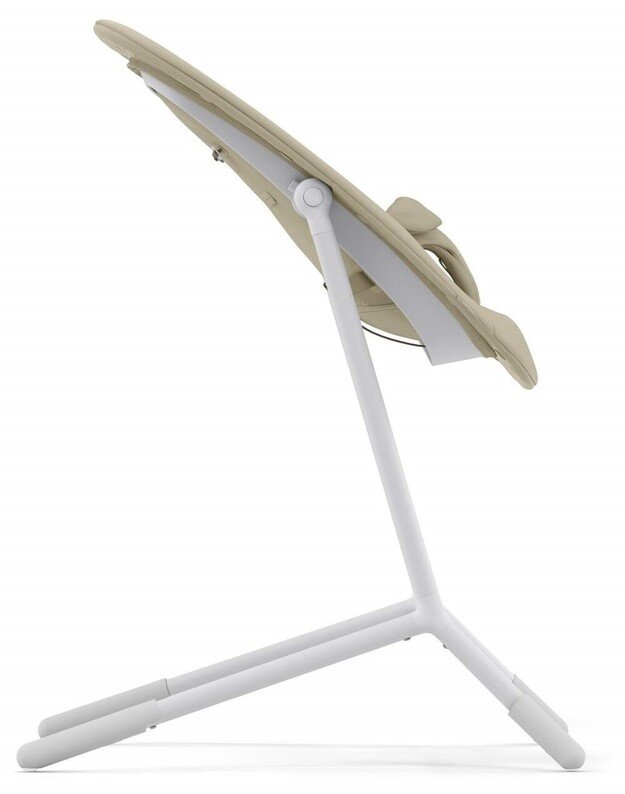 Cybex gultukas - maitinimo kėdutė Lemo 4in1 Set Sand White, smėlio spalvos-balta