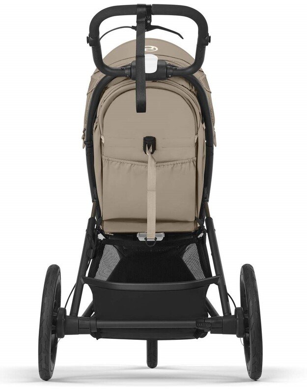 Cybex sportinis vežimėlis Avi Spin BLK Almond Beige, smėlio spalvos