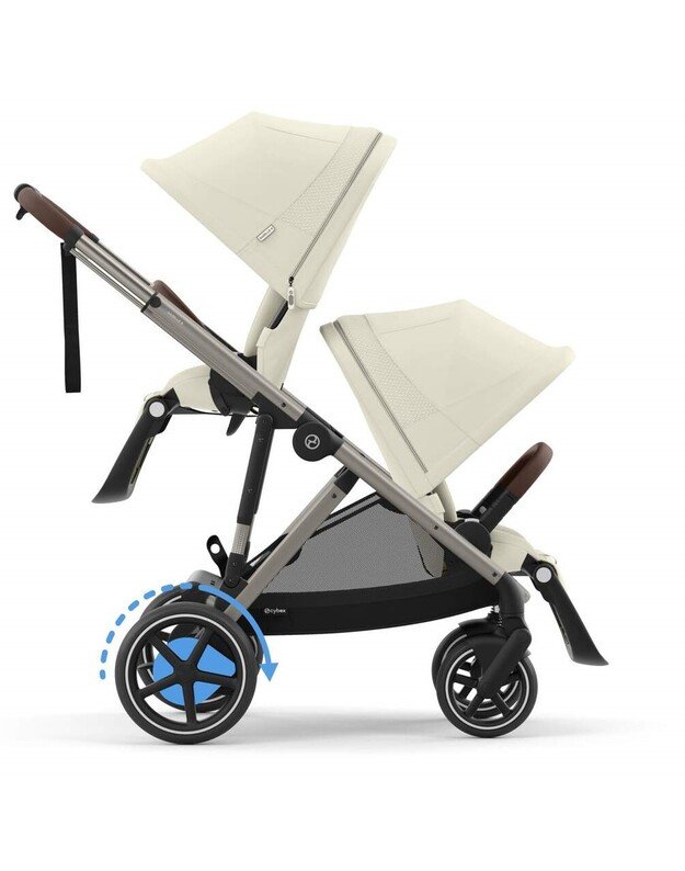 Cybex elektrinis vežimėlis eGazelle S TPE Seashell Beige, smėlio spalvos