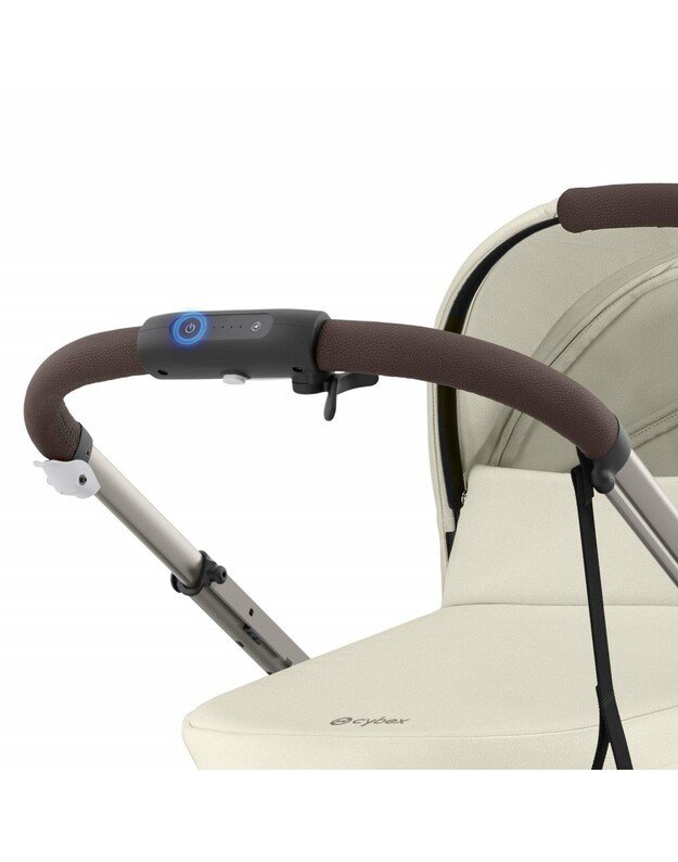 Cybex elektrinis vežimėlis eGazelle S TPE Seashell Beige, smėlio spalvos