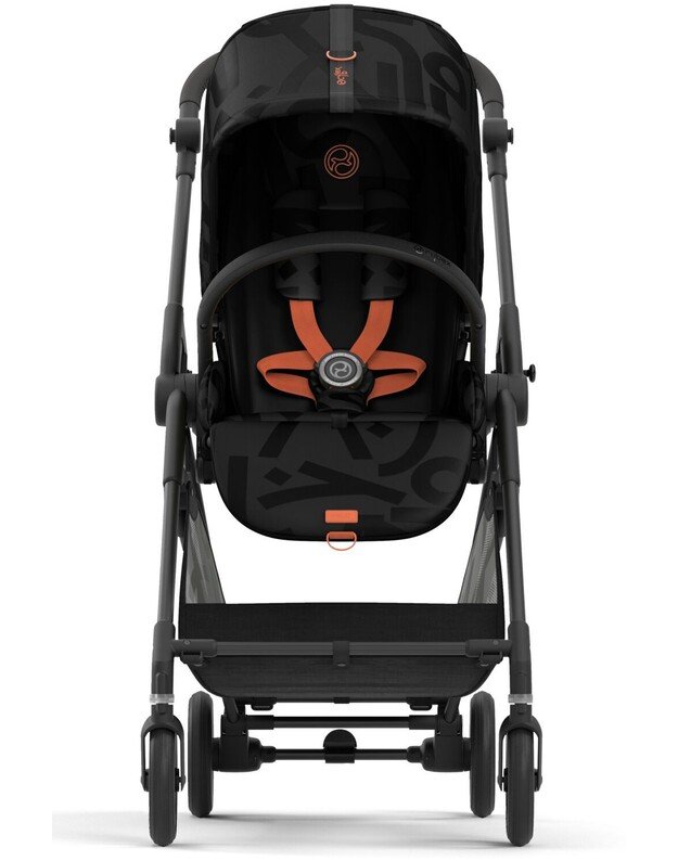 Vežimėlis Cybex Melio Street (2024) Real Black, juodas