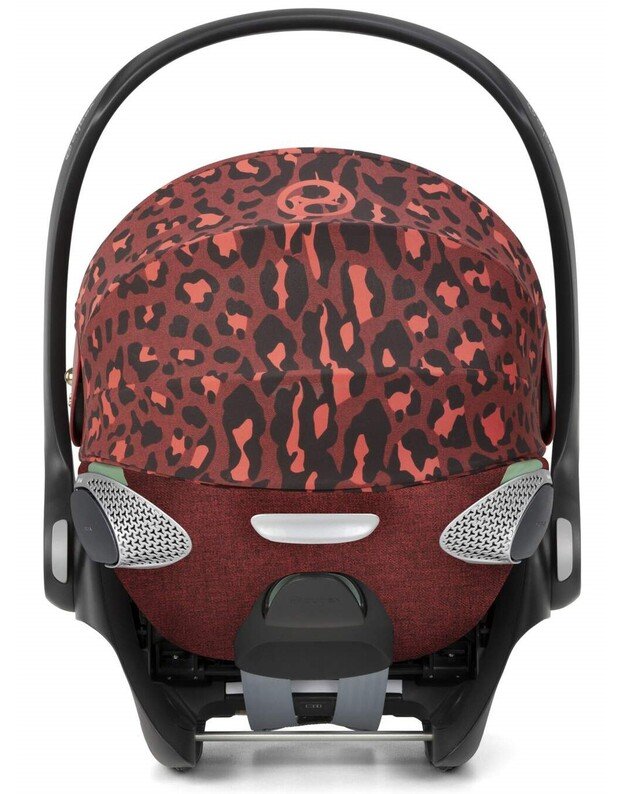 Cybex autokėdutė Cloud T i-Size 45-87cm, Rockstar Rosenrot Red, raudona