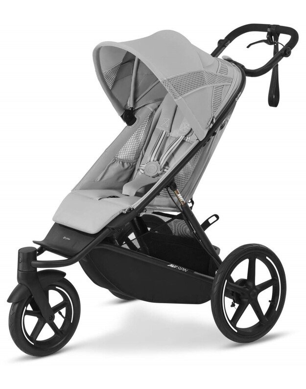 Cybex sportinis vežimėlis Avi Spin BLK Fog Grey, pilkas