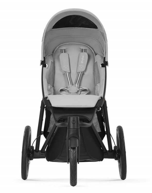 Cybex sportinis vežimėlis Avi Spin BLK Fog Grey, pilkas