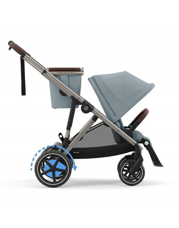 Cybex elektrinis vežimėlis eGazelle S TPE Stormy Blue, melsvas