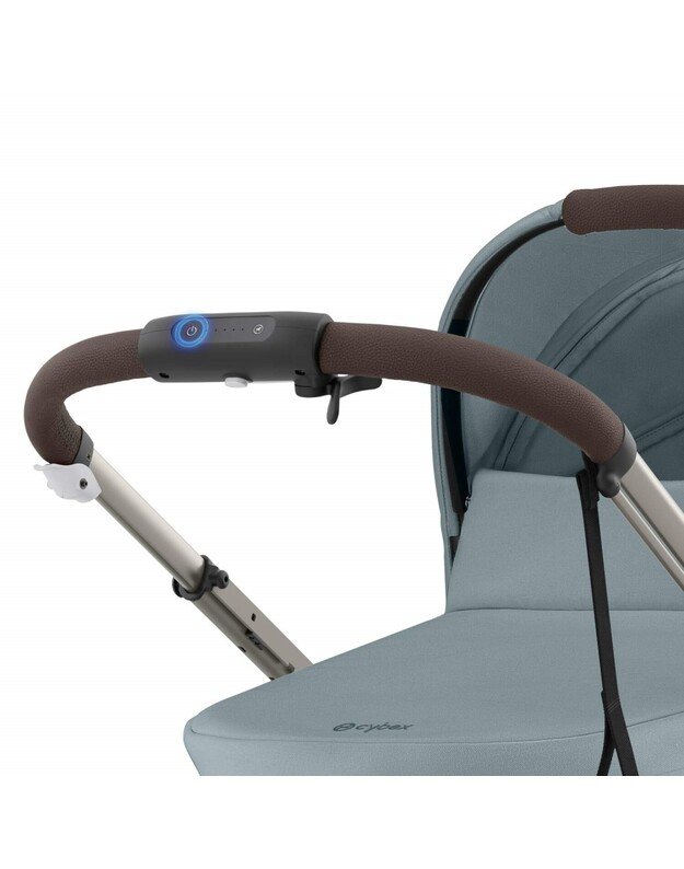 Cybex elektrinis vežimėlis eGazelle S TPE Stormy Blue, melsvas