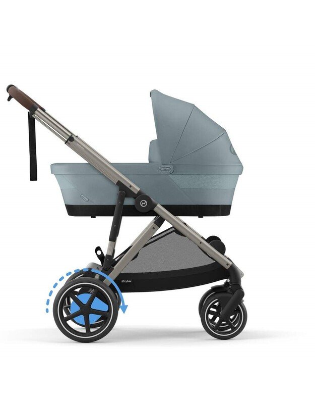 Cybex elektrinis vežimėlis eGazelle S TPE Stormy Blue, melsvas