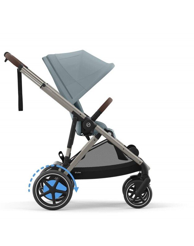 Cybex elektrinis vežimėlis eGazelle S TPE Stormy Blue, melsvas