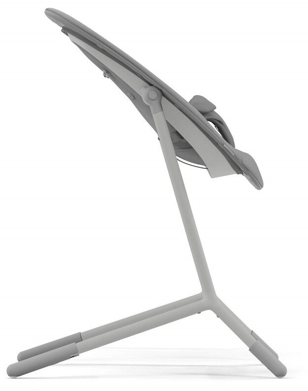 Cybex gultukas - maitinimo kėdutė Lemo 4in1 Set Suede Grey, pilka