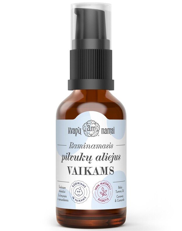 KN raminamasis pilvukų aliejus vaikams, 20ml