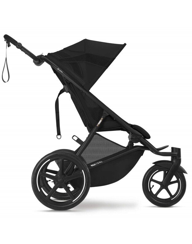 Cybex sportinis vežimėlis Avi Spin BLK Moon Black, juodas