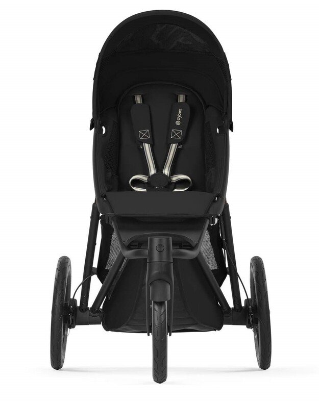 Cybex sportinis vežimėlis Avi Spin BLK Moon Black, juodas