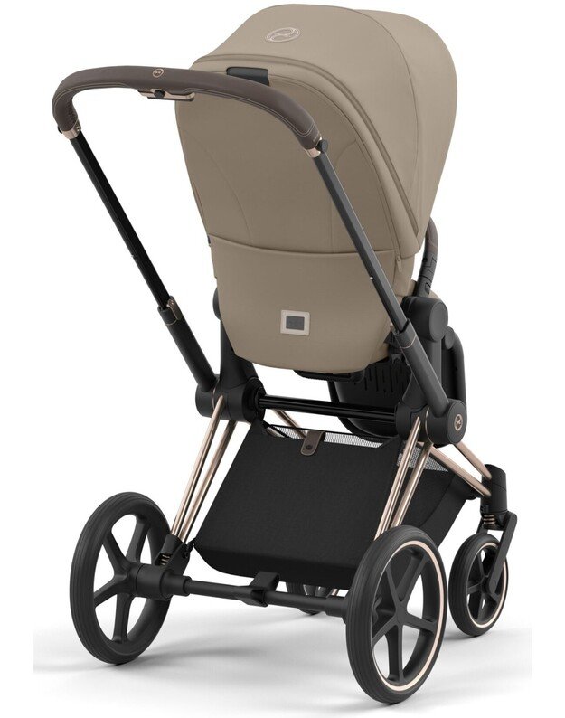 Vežimėlis CYBEX PRIAM V4 Cozy Beige, smėlio spalvos