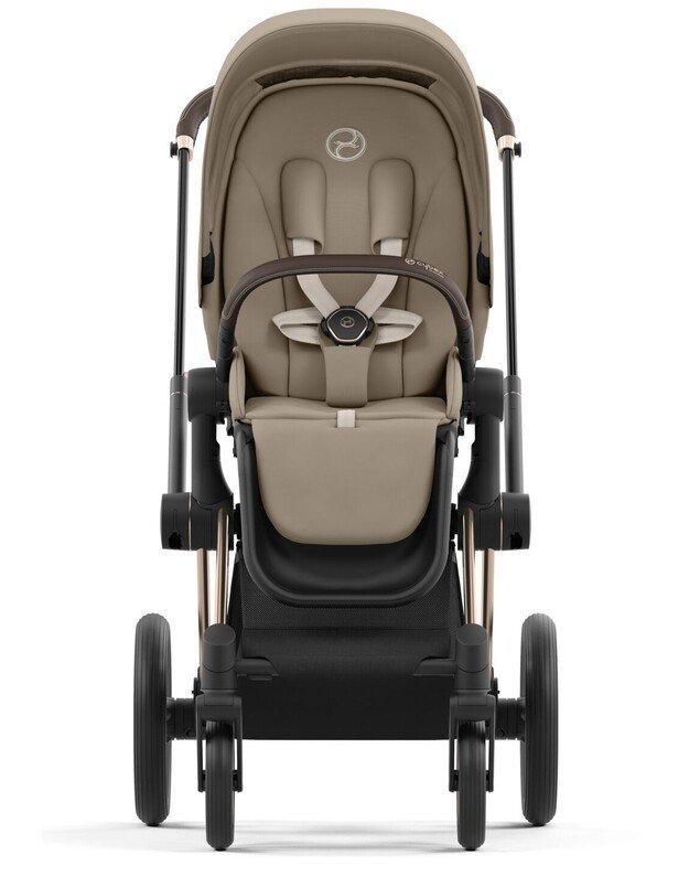 Vežimėlis CYBEX PRIAM V4 Cozy Beige, smėlio spalvos