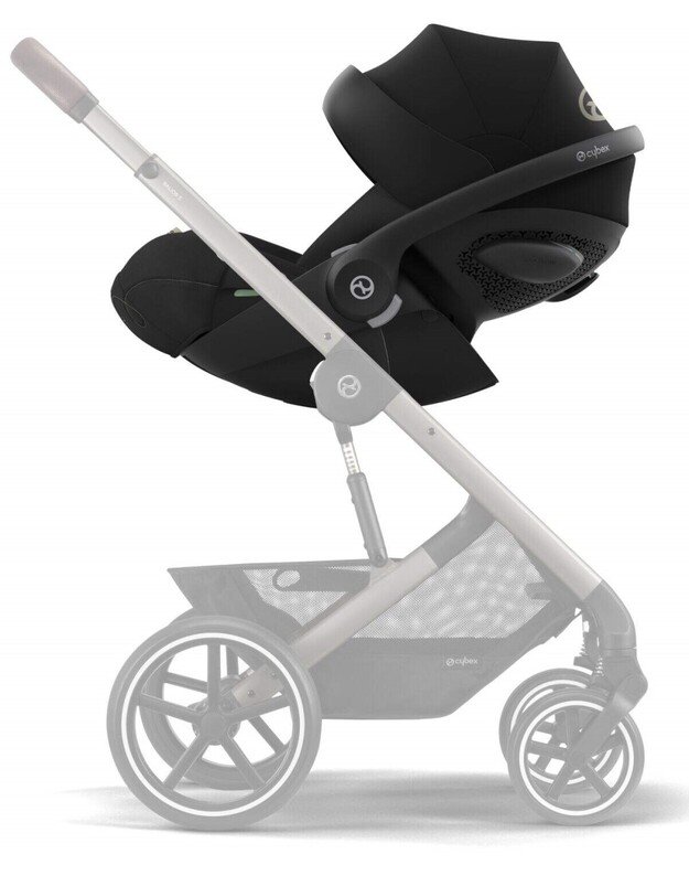 Cybex autokėdutė Cloud G i-Size 40-87cm, Moon Black, juoda