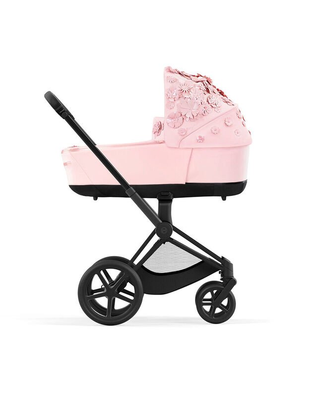 CYBEX vežimėlis naujagimiui PRIAM V4 Simply Flowers Pale Blush, rožinis