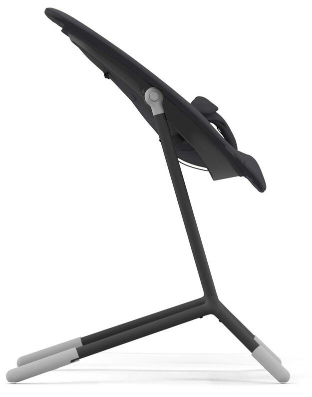 Cybex gultukas - maitinimo kėdutė Lemo 4in1 Set Stunning Black, juoda