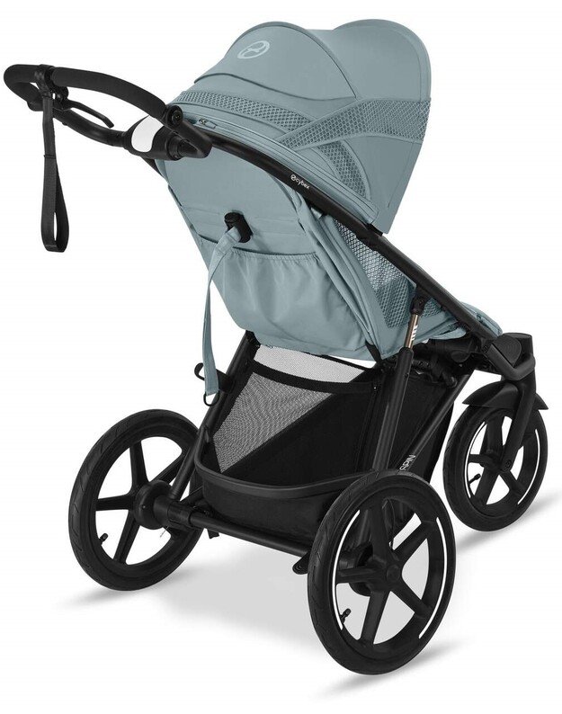 Cybex sportinis vežimėlis Avi Spin BLK Stormy Blue, melsvas