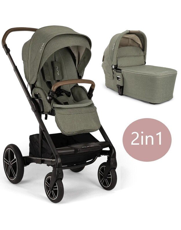 Nuna MIXX NEXT 2in1 stroller set Pine green aviete.eu