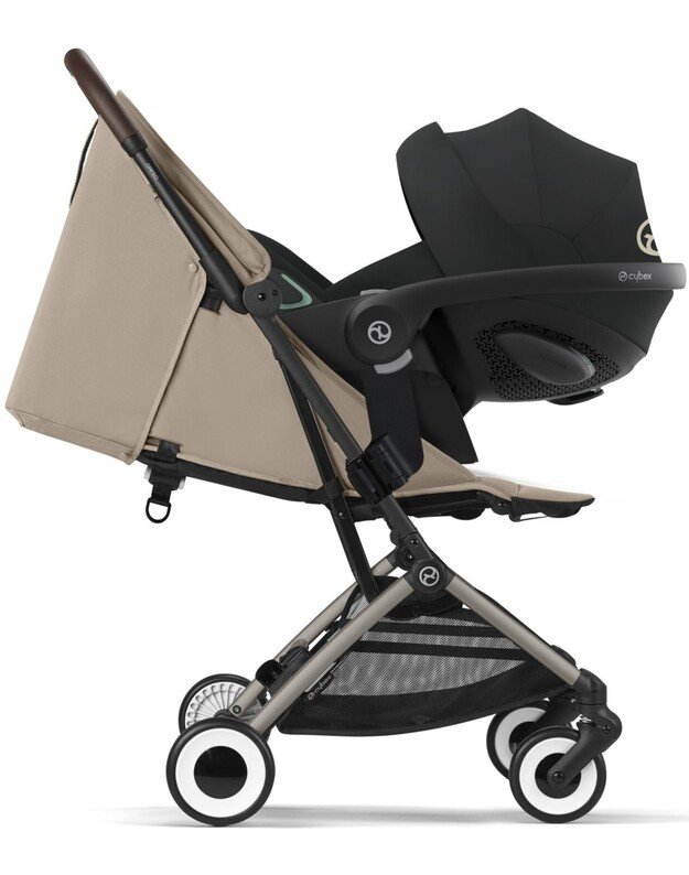 Cybex vežimėlis Orfeo TPE Almond Beige, smėlio spalvos