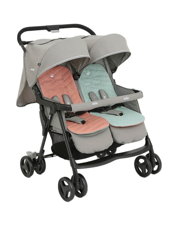 Joie double stroller Aire Twin Nectar Mineral aviete.eu