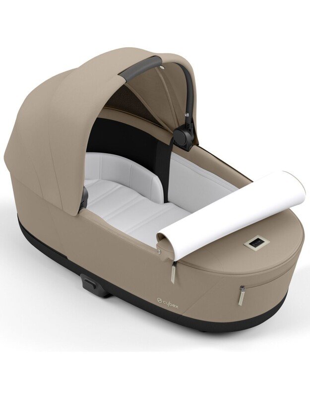 Vežimėlio lopšys Cybex Priam Lux Carry Cot V4 Cozy Beige, smėlio spalvos