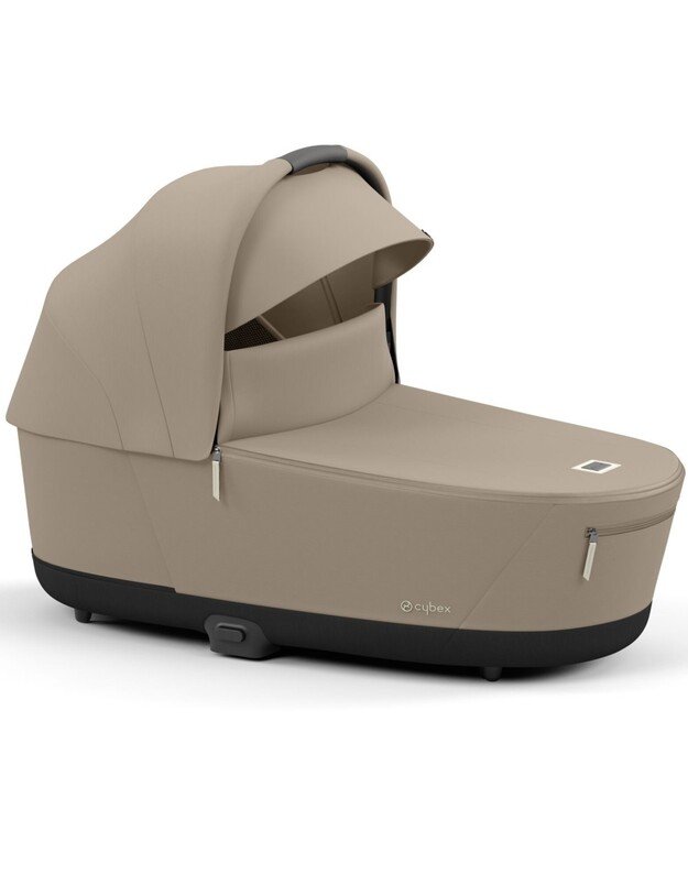 Vežimėlio lopšys Cybex Priam Lux Carry Cot V4 Cozy Beige, smėlio spalvos