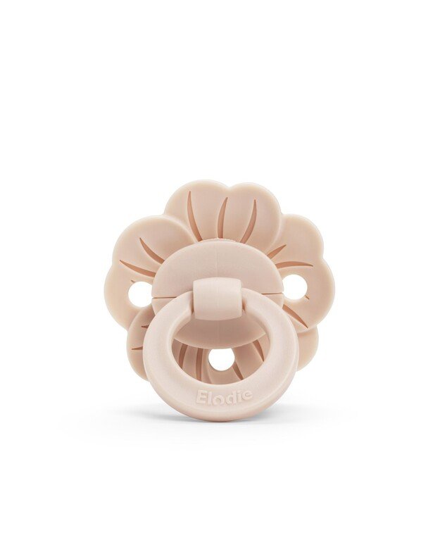 Elodie Details silikoninis čiulptukas Binky Bloom - Powder Pink