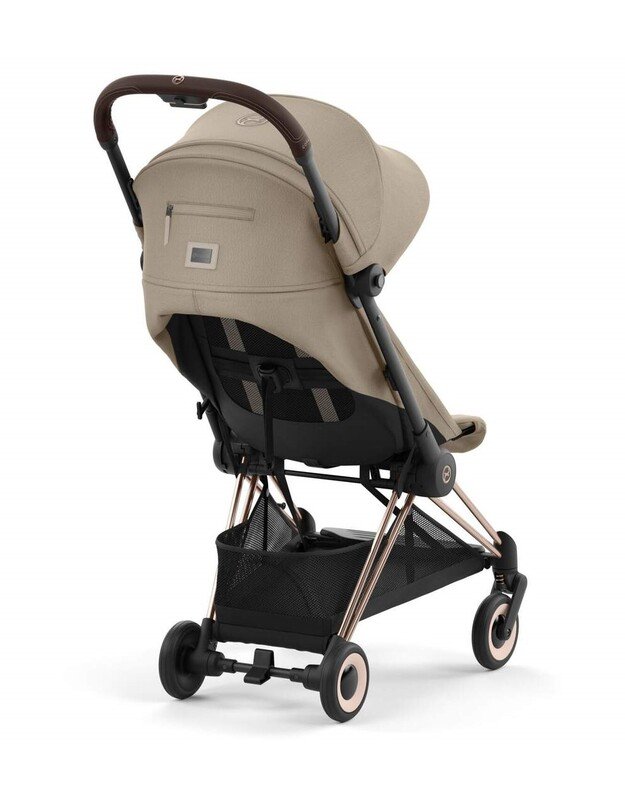 Cybex vežimėlis COYA Rosegold Cozy Beige, smėlio spalvos