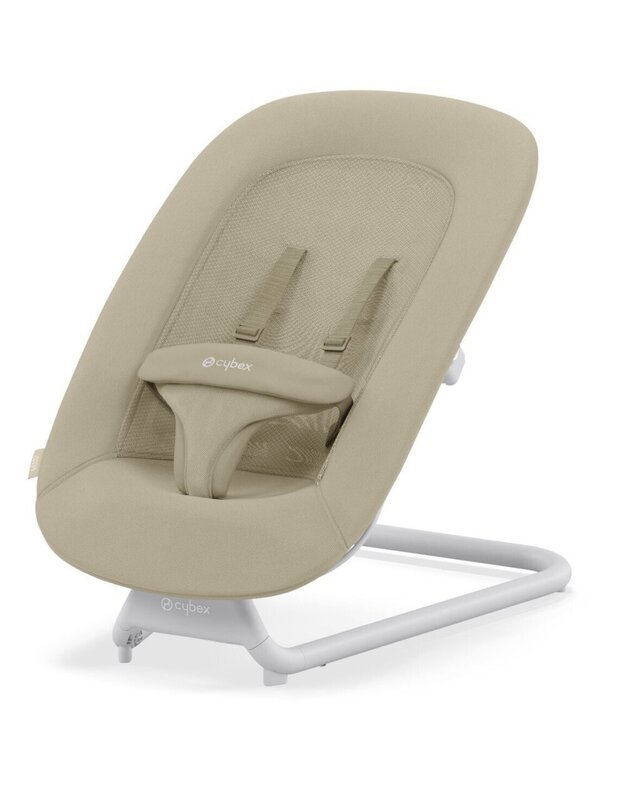 Cybex gultukas Lemo Bouncer Sand White, smėlio spalvos